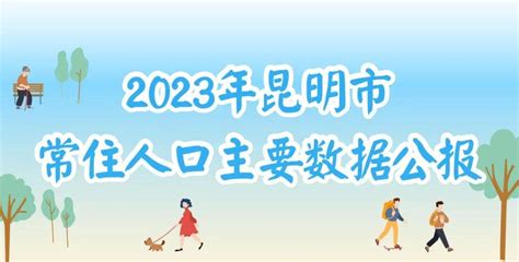 昆明市人口|2023年昆明市常住人口主要数据公报